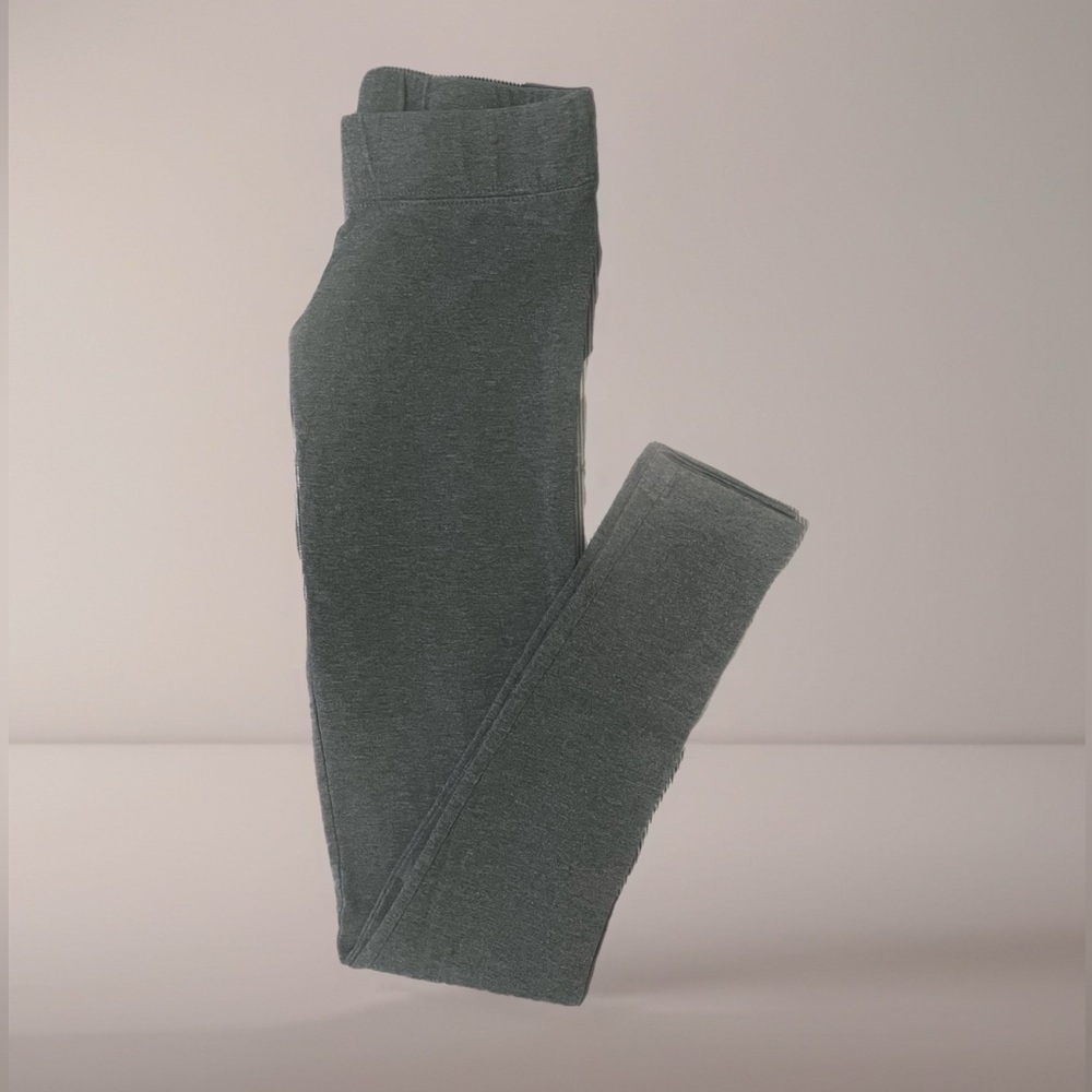 🌪️ Aeropostale Basic Leggings~Women’s XS~Dark Gray~Mid-High Rise~Full Length - Picture 2 of 6